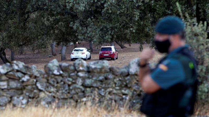 Encuentran restos seos en la finca de Monesterio donde la Guardia Civil busca el cuerpo de Manuela Chavero