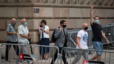 Los acusados por cortar la ronda de Dalt en Barcelona alegan derecho a la huelga y niegan ser CDR