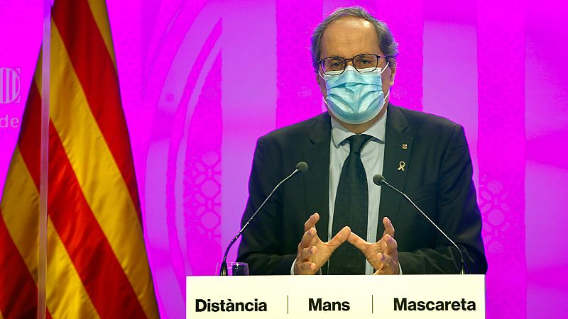 Cataluña reduce de 14 a 10 días la cuarentena por COVID-19