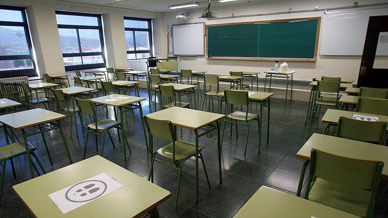 Esperando lo inevitable: así gestiona un colegio de Vallecas los primeros positivos de sus alumnos