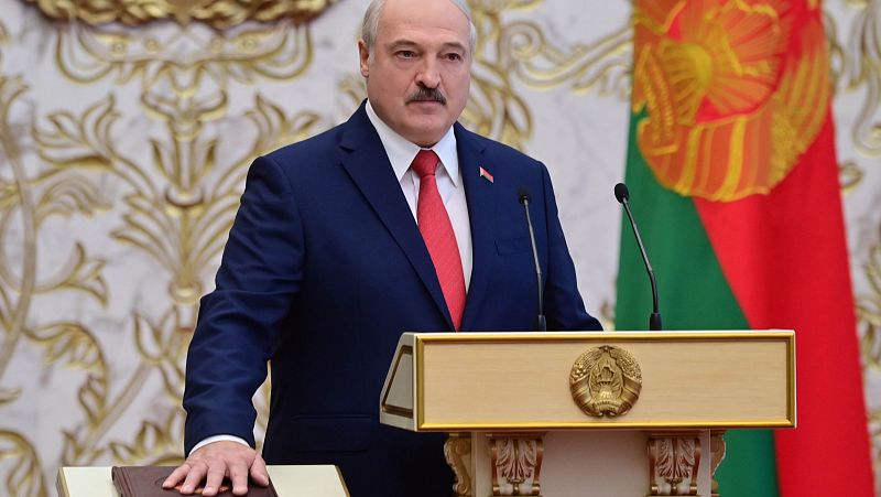 La Unión Europea no reconoce a Lukashenko como presidente de Bielorrusia