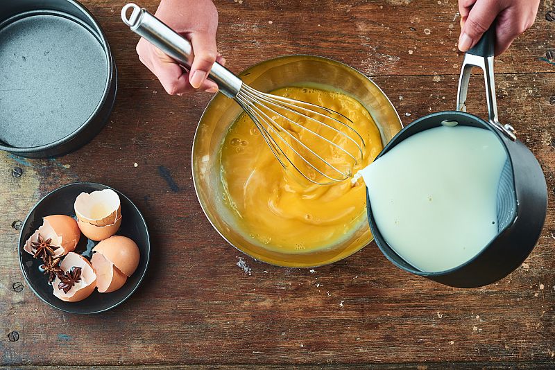 Receta de natillas caseras: a fuego lento y al ba�o Mar�a