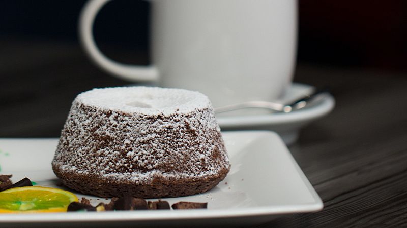 Tarta de almendras, ¡al microondas!