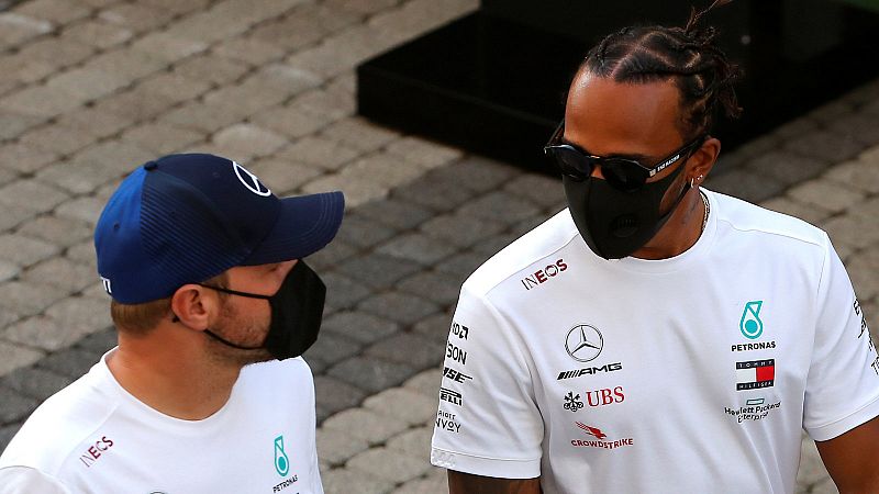 Bottas amenaza con retrasar la cita de Hamilton con Schumacher