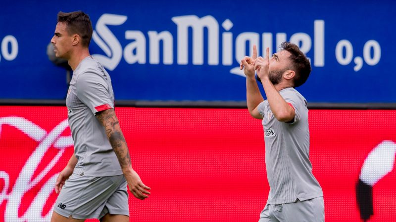 El Athletic vence el derbi al Eibar con dos goles de Unai López