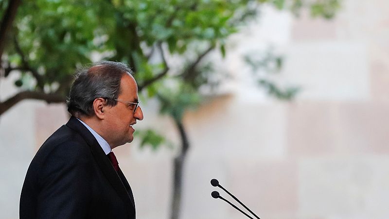 La retribución de Torra como expresident: pensión vitalicia de 92.000 euros anuales, chófer y oficina