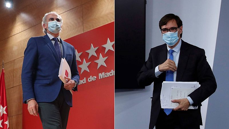 Del pacto al enfrentamiento: pulso entre el Gobierno y la Comunidad de Madrid por las medidas contra el coronavirus