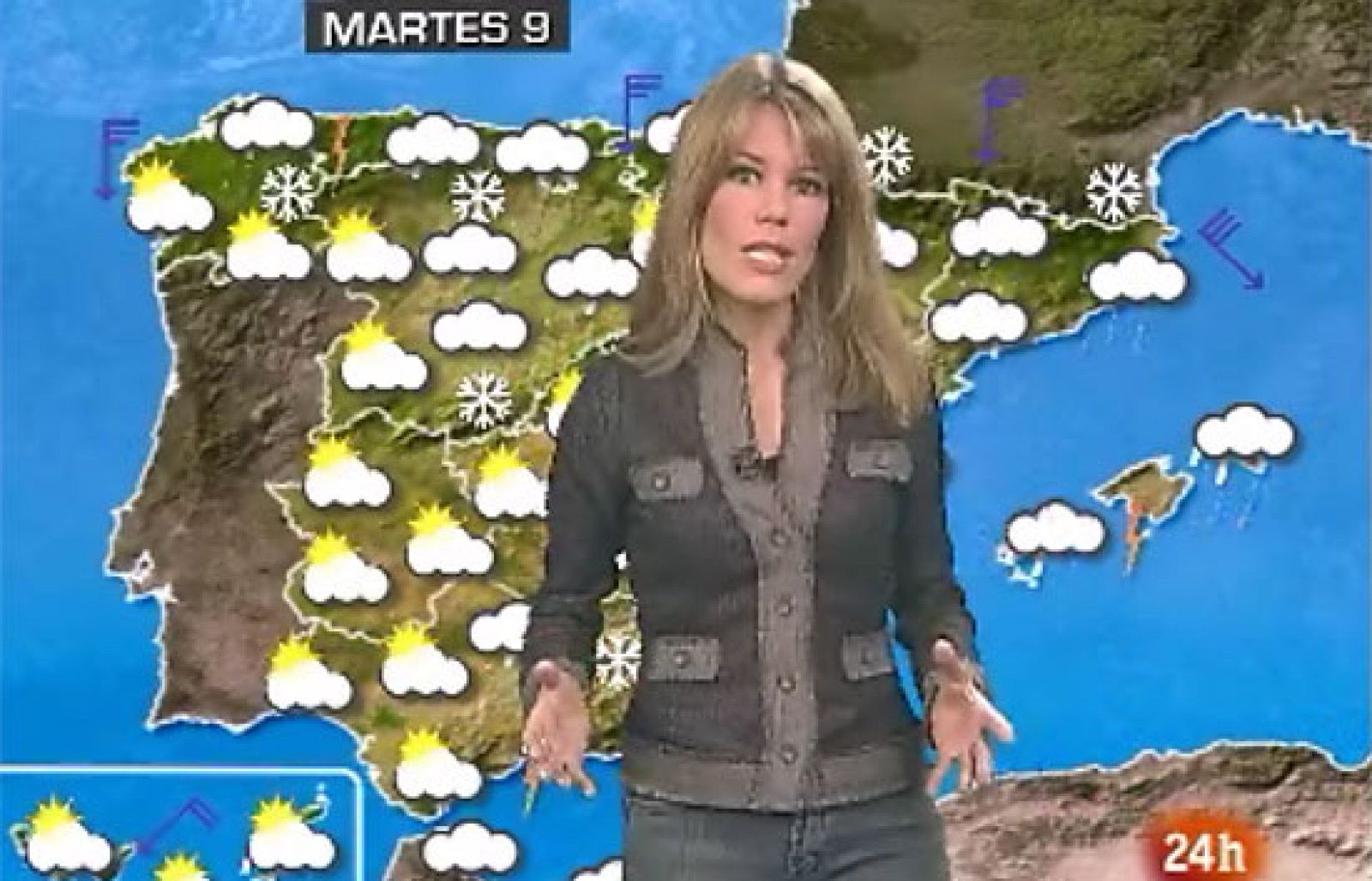 Este martes se prevén nubes y lluvias en el Cantábrico, Baleares y Pirineos