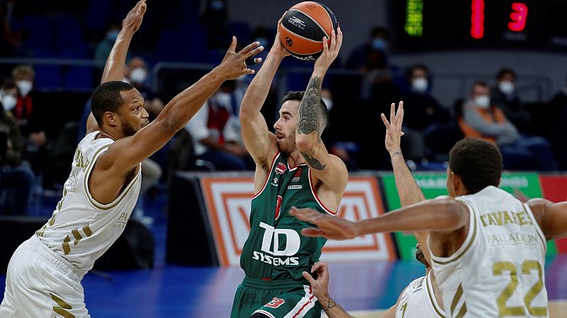 Baskonia se lleva un triunfo muy trabajado en el debut gracias al último cuarto
