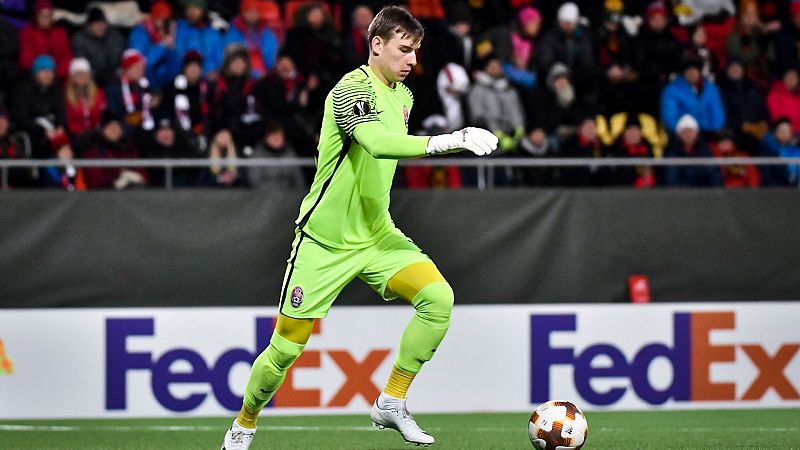 La selección de Ucrania notifica tres nuevos contagios, uno de ellos es el portero del Real Madrid Lunin