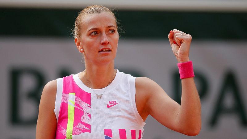 Kvitova y Kenin completan las semifinales de Roland Garros