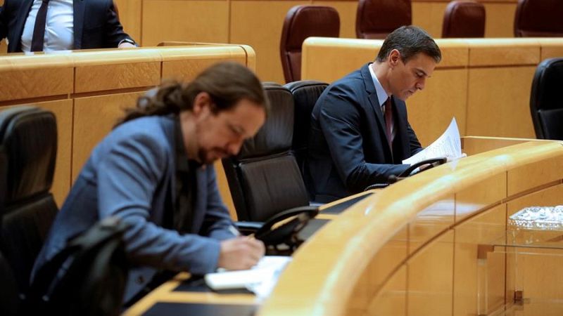 Sánchez traslada su apoyo a Iglesias tras la petición del juez del caso Dina para que sea investigado