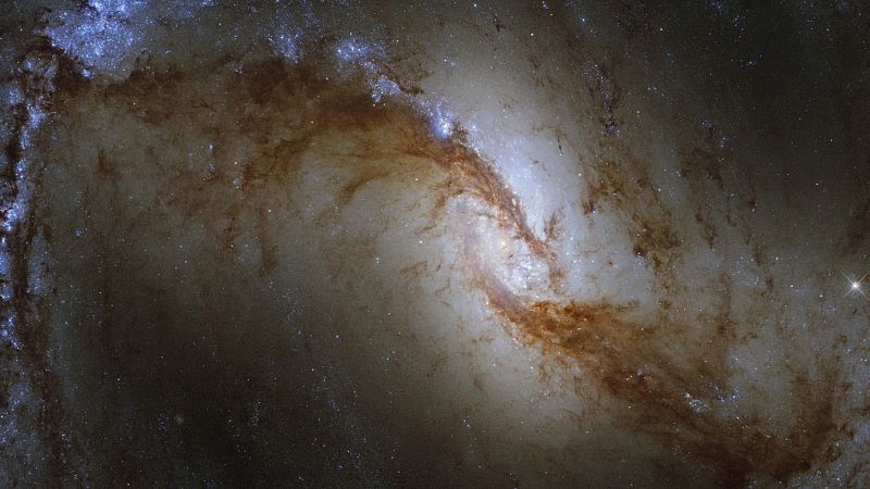 El telescopio Hubble de la NASA capta remolinos de estrellas recién nacidas