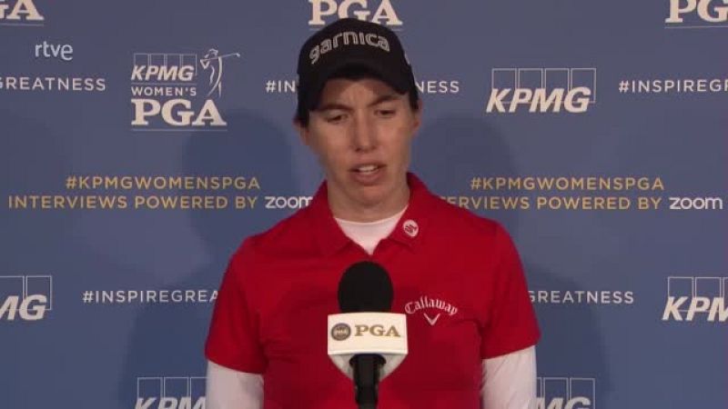 Carlota Ciganda firma su mejor resultado en un grande con su tercer puesto en el KPMG Womens PGA