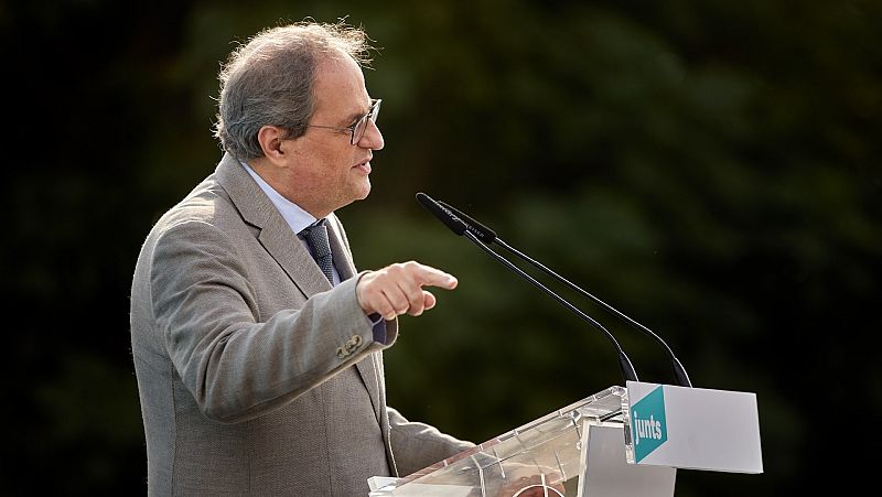 La Fiscalía rechaza rebajar la inhabilitación a Torra pero acepta que cobre la pensión como expresidente