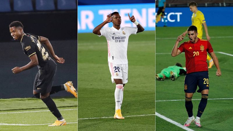 Ansu Fati, Ferrán Torres y Vinícius, entre los 20 nominados al Golden Boy