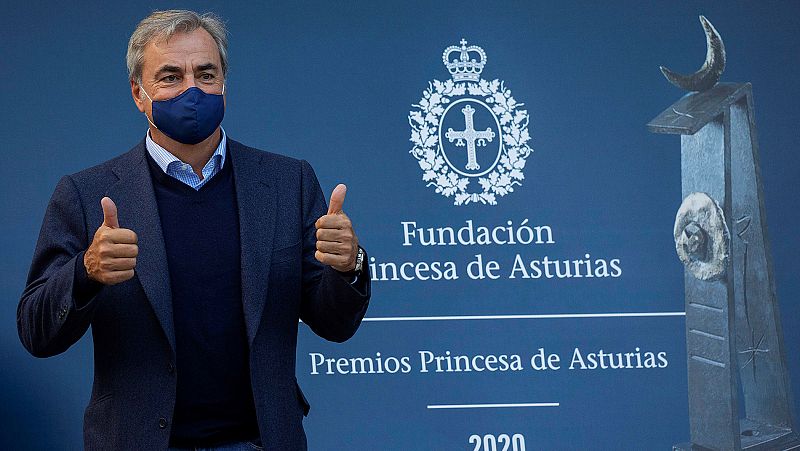 Sainz: "No sé si calificar como una victoria el Princesa de Asturias, pero sí es un gran orgullo"