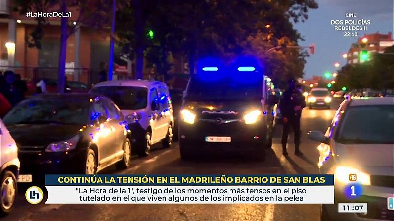 Tensión en el barrio de San Blas tras una brutal pelea entre jóvenes extranjeros y neonazis: así se vivió desde dentro