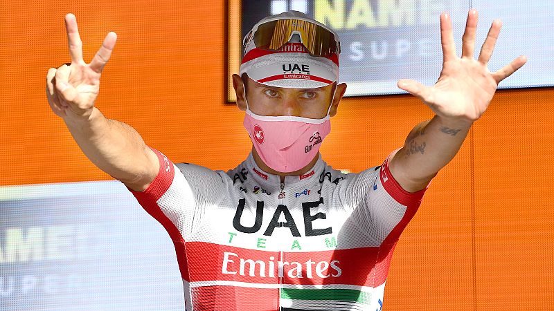 Ulissi gana al sprint a Almeida, que refuerza su liderato