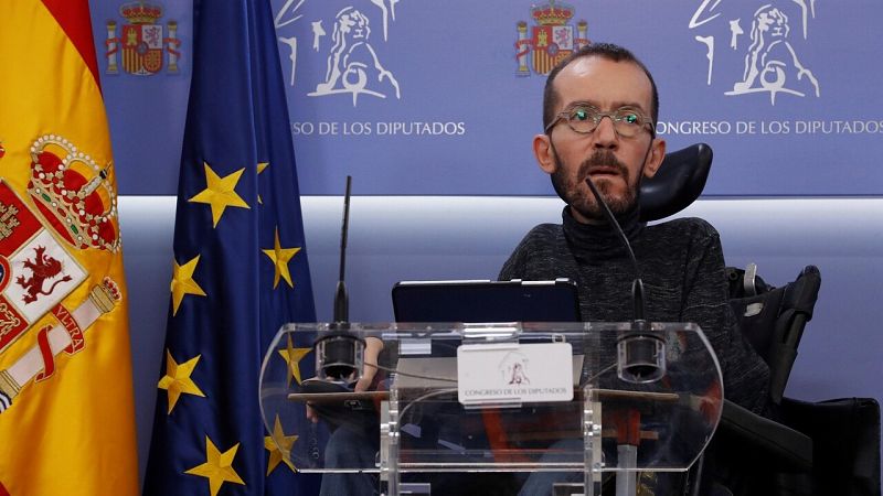 Echenique retira su recurso en el Supremo contra la sentencia condenatoria por la contratación irregular de su asistente