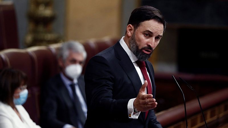 Abascal propone un Gobierno de "emergencia" y elecciones para juzgar en las urnas el "caos y ruina" de Sánchez