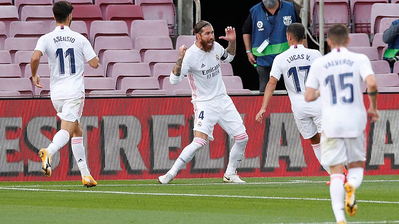 El Madrid renace en el Camp Nou