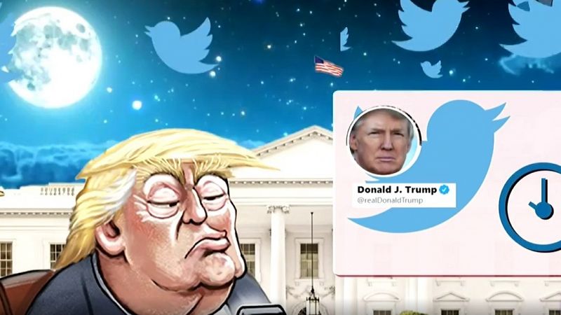 Trump, cuatro años de gobierno a golpe de tuit