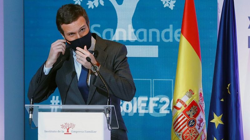 Casado se abre a negociar el estado de alarma si se limita a ocho semanas y se aprueba "un plan B jurídico"