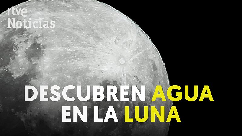 La NASA anuncia la "detección inequívoca" de agua helada en la Luna