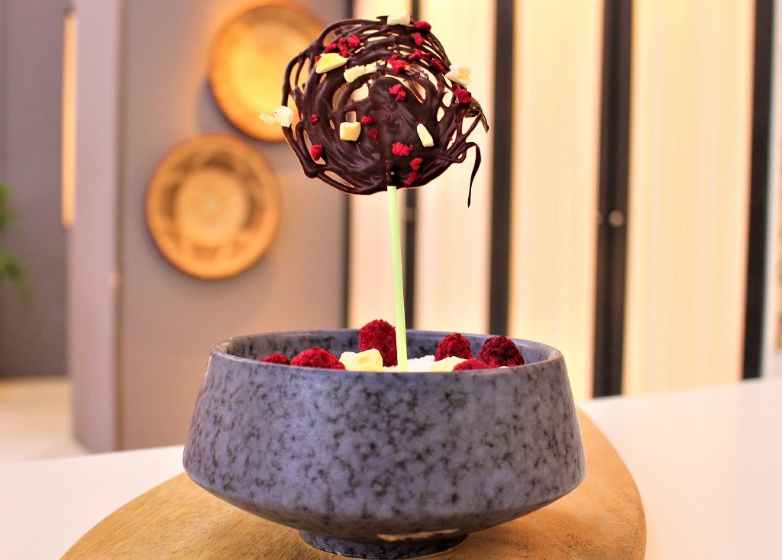 Piruletas de chocolate | Ver