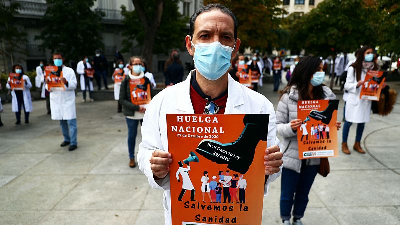 Primera huelga general de médicos en 25 años: "Está en juego la seguridad del paciente"