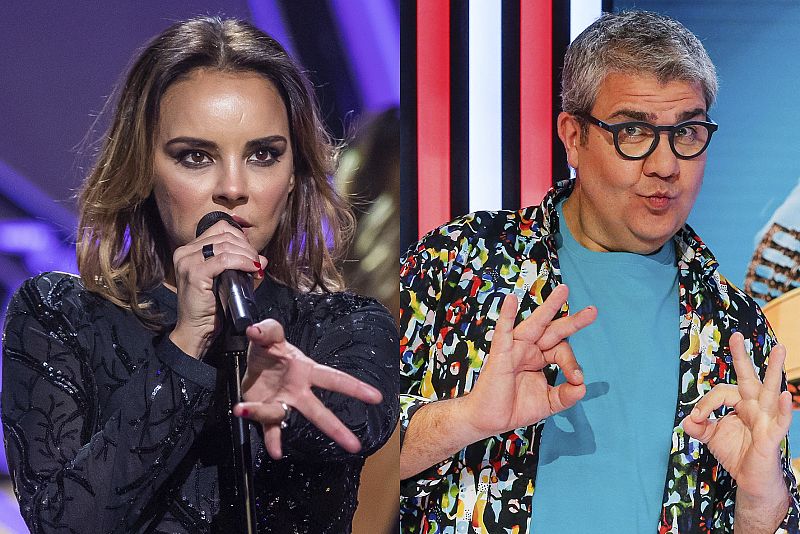 Chenoa y Florentino Fernández presentarán '¡Feliz 2021!'