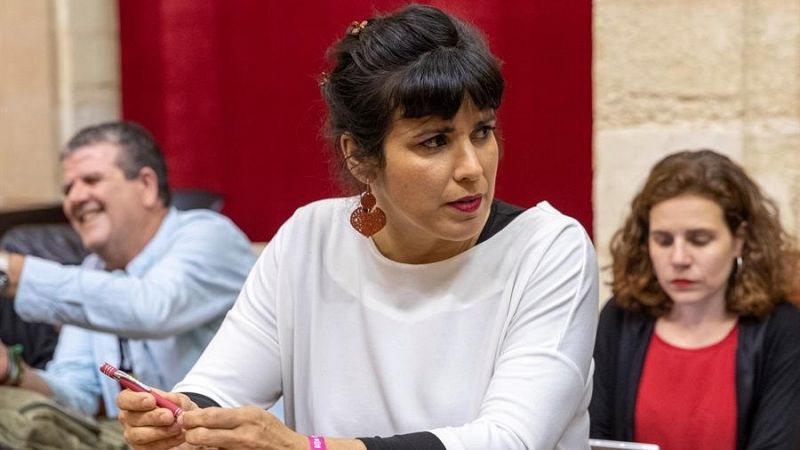 Podemos e IU expulsan a Teresa Rodríguez del grupo parlamentario de Adelante Andalucía