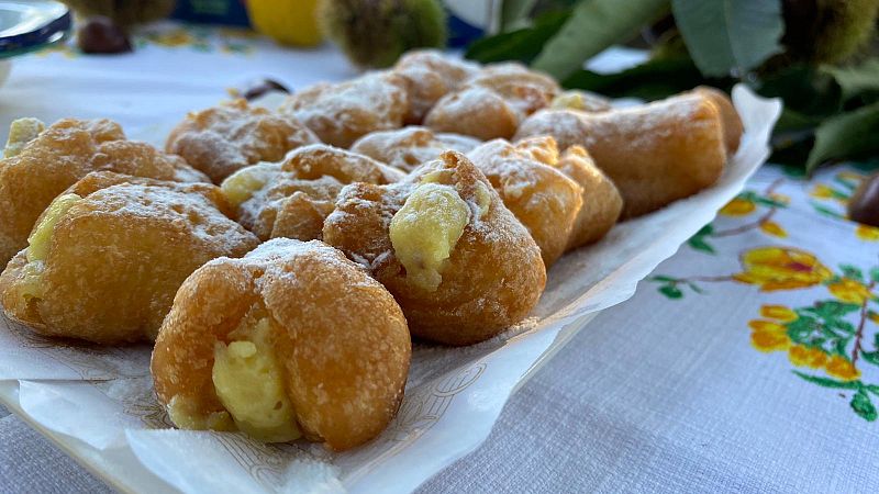 Receta de buñuelos de castañas