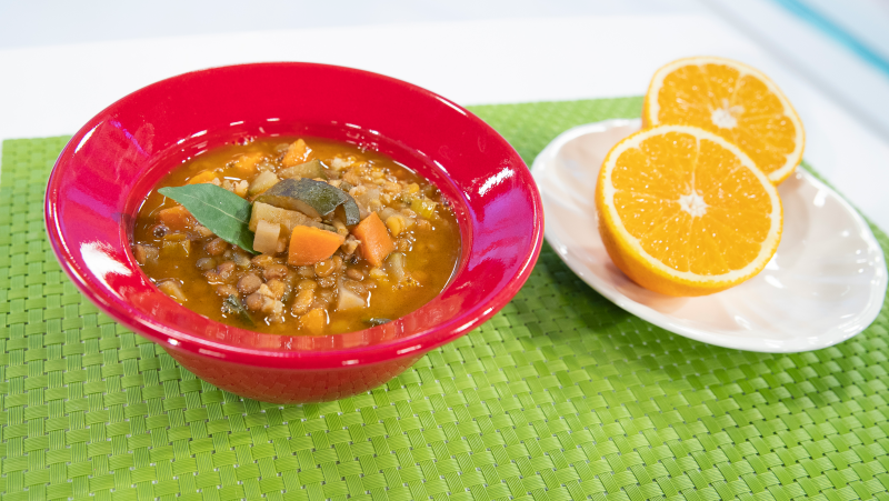 Lentejas de verduras