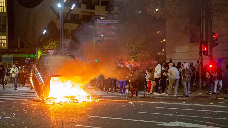 La Policía descarta una organización a nivel nacional tras los disturbios contra las restricciones por la COVID