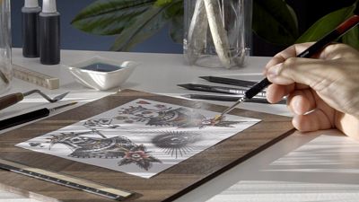 Los tatuajes temporales est�n de moda