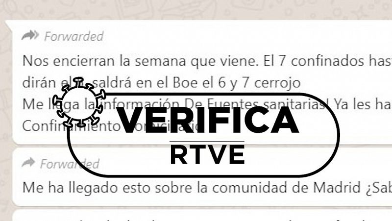 Ojo a las informaciones falsas sobre nuevos confinamientos domiciliarios