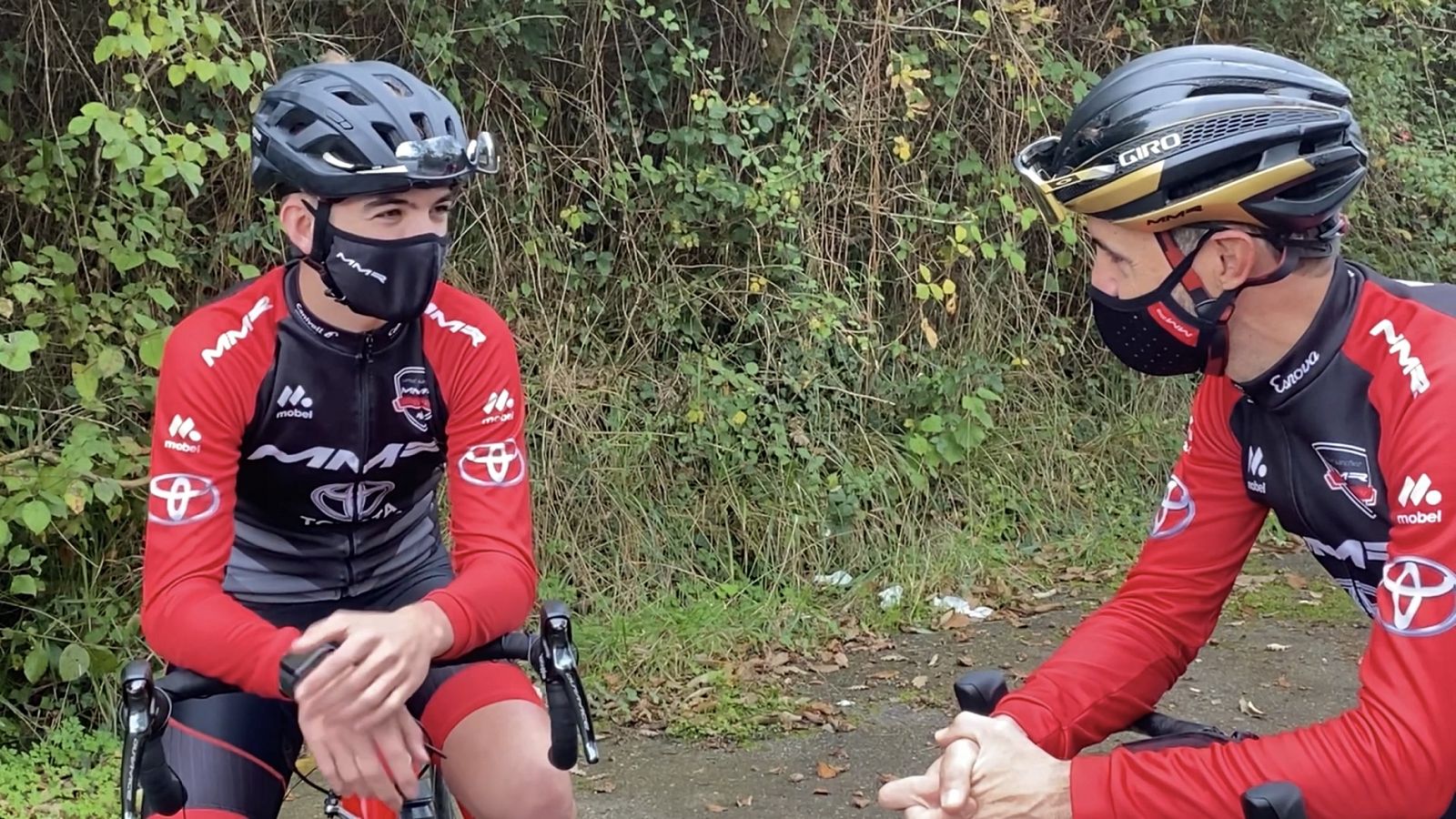 Samuel Sánchez y Samuel Fernández debaten sobre el sueño de ser ciclista