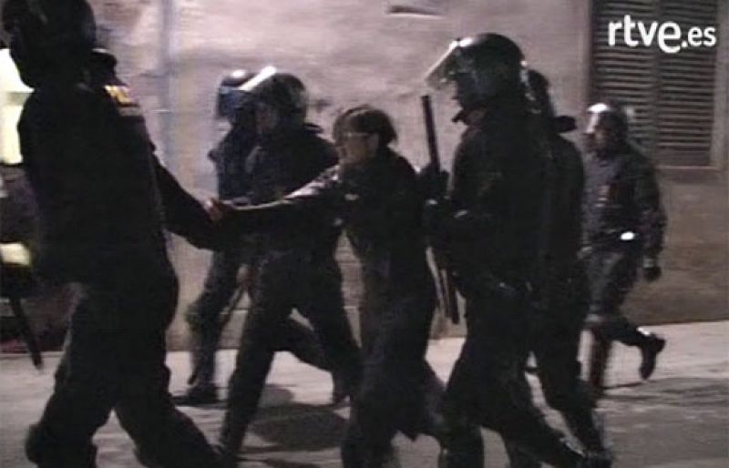 Las protestas griegas llegan a Madrid y Barcelona, con al menos una decena de arrestados