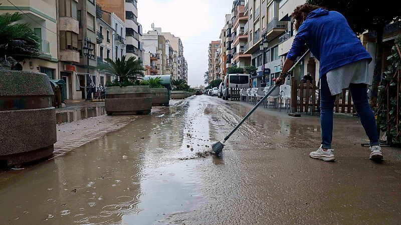 La ciudad de Valencia registró las lluvias más intensas desde 2008 y las segundas más fuertes desde 1980