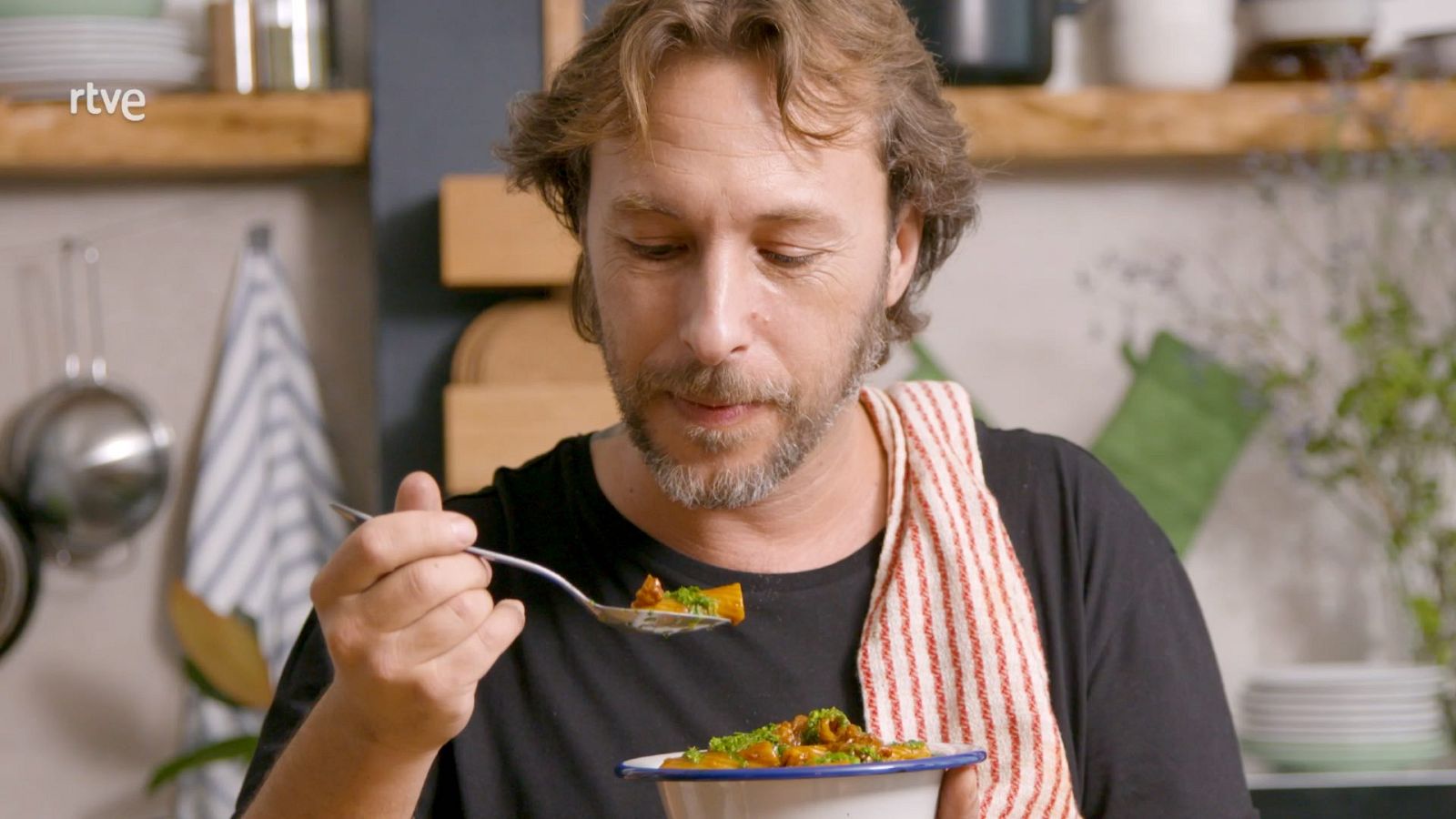 macarras con chorizo de Gipsy Chef