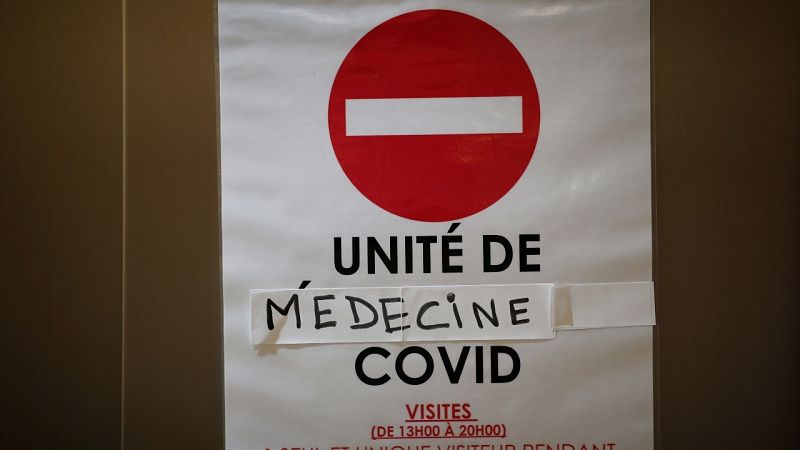 Francia registra su récord de hospitalizaciones de la pandemia con más de 32.000, una cada 30 segundos