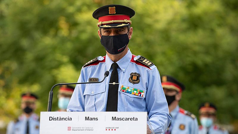 Trapero, tras su restitución como mayor de los Mossos: "En 2017 todos pudimos hacer mejor las cosas, yo el primero"