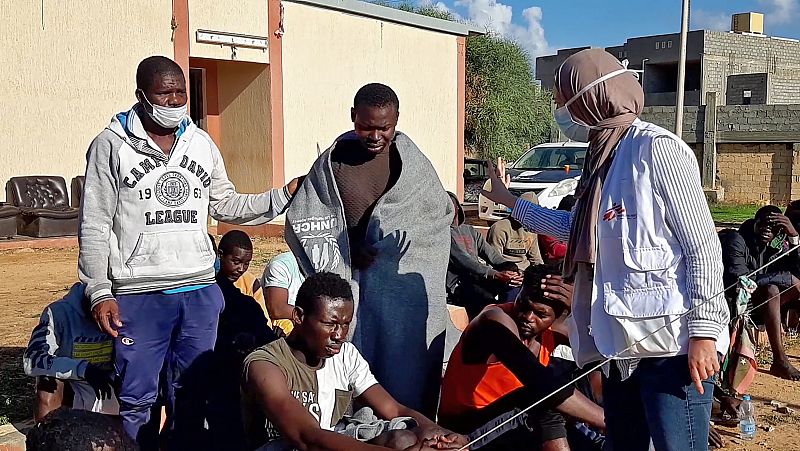 Un segundo naufragio eleva a 94 las personas muertas el jueves frente a la costa de Libia