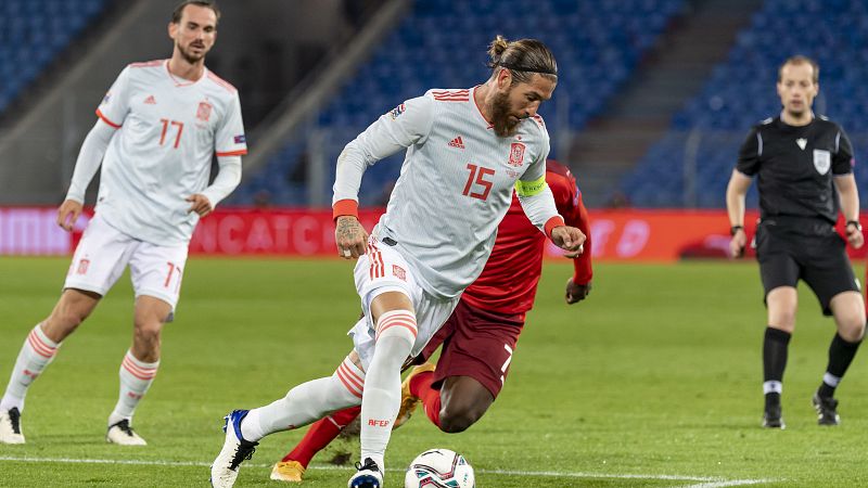 Si falla Ramos, tiembla la Roja, las claves del empate de España ante Suiza