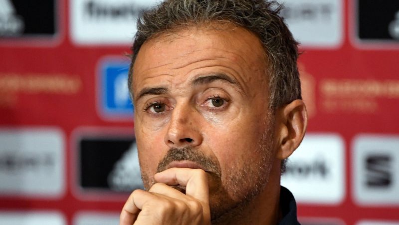 Luis Enrique: "Estamos encantados de tener jugadores del perfil de Ramos, con muchas polémicas"