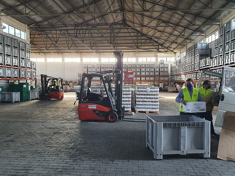 Donaciones virtuales para la recogida más solidaria