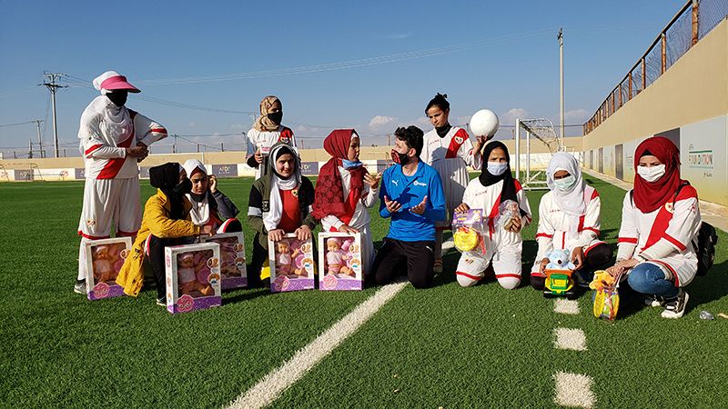 La campaña 'Un Juguete, Una Ilusión' entrega 35.000 juguetes en el campo de refugiados de Za'atari