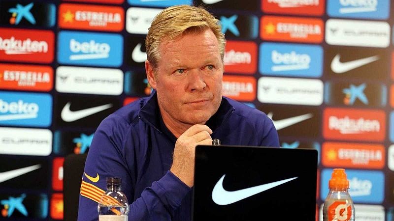 Koeman: "No veo a Messi fuera, no hay que estar nervioso por su futuro"